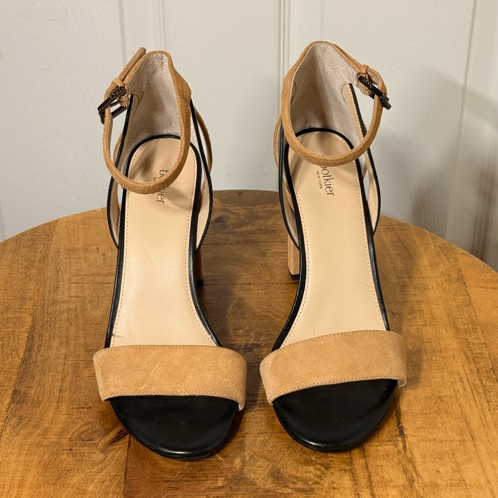 Botkier Tan and Black Heels